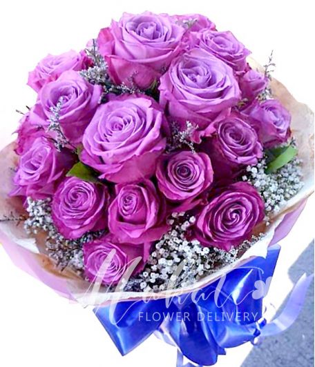 2 Dozen Lavender Ecuadorian Roses